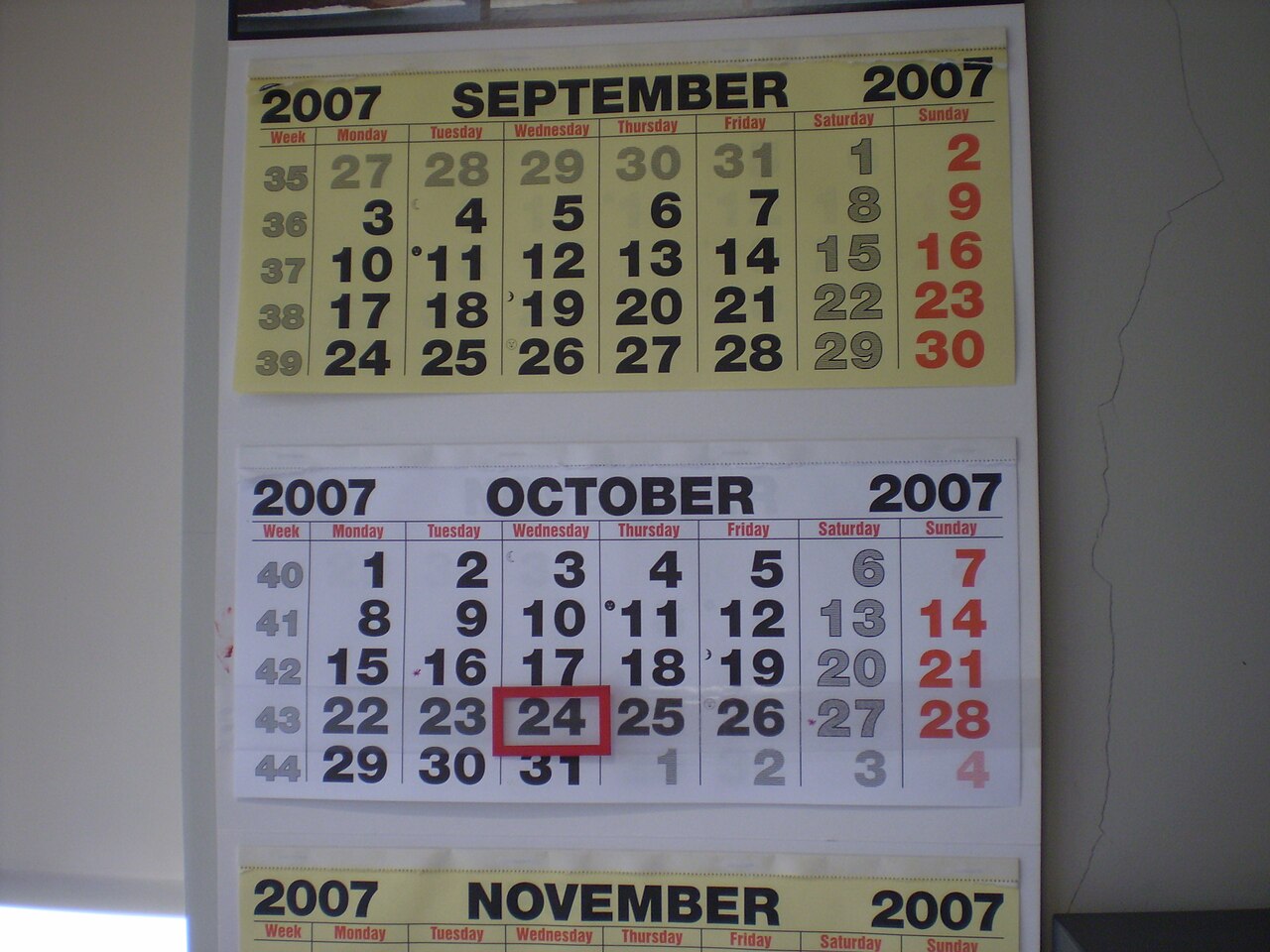WallCalendar