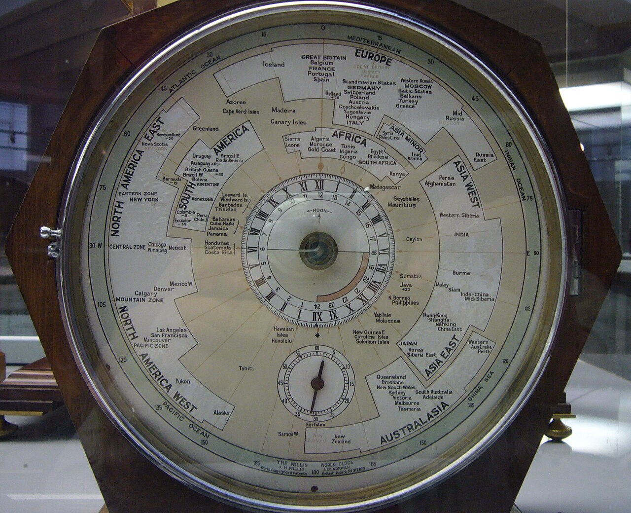 Willis world clock